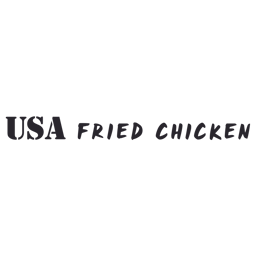 USA Fried Chicken & Pizza logo.
